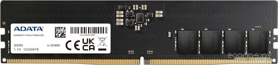 Оперативная память A-Data 32ГБ DDR5 4800 МГц AD5U480032G-S, фото 1