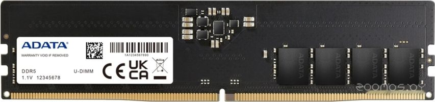 Оперативная память A-Data 32ГБ DDR5 4800 МГц AD5U480032G-S