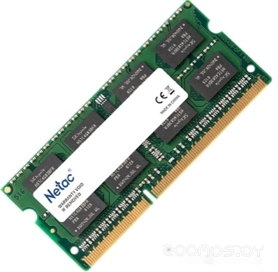 Оперативная память Netac Basic 4GB DDR3 SODIMM PC3-12800 NTBSD3N16SP-04, фото 4