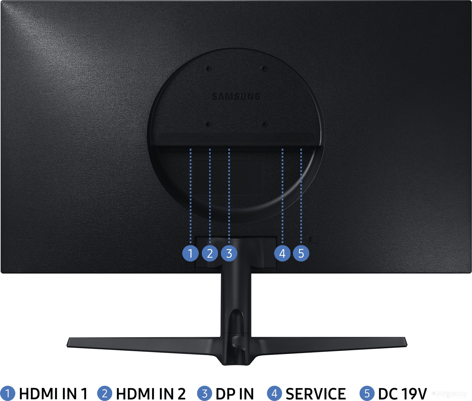 Монитор Samsung UR550 LU28R550UQRXEN, фото 2