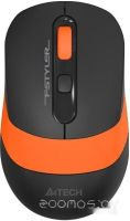 Мышь A4Tech Fstyler FG10S (черный/оранжевый)