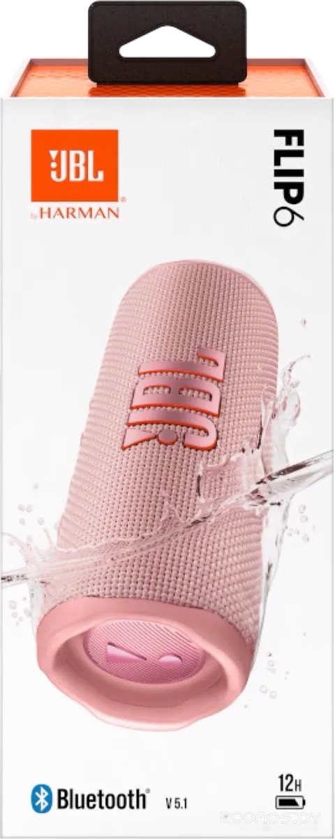 Беспроводная колонка JBL Flip 6 (розовый), фото 11