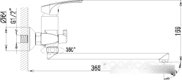 Смеситель Lemark plus SHAPE LM1751C, фото 2
