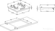 Варочная панель Beko HSLG 64425 ST