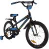 Детский велосипед Novatrack Dodger 18 (черный, 2022)