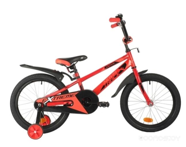 Детский велосипед Novatrack Extreme 18 (красный, 2021)