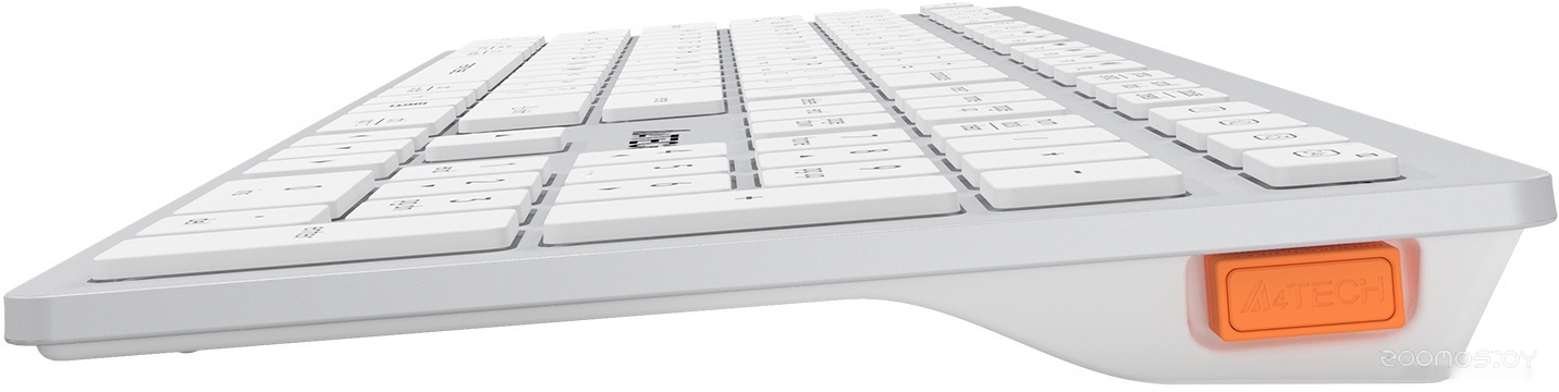 Клавиатура A4Tech Fstyler FBX50C (серебристый/белый), фото 3