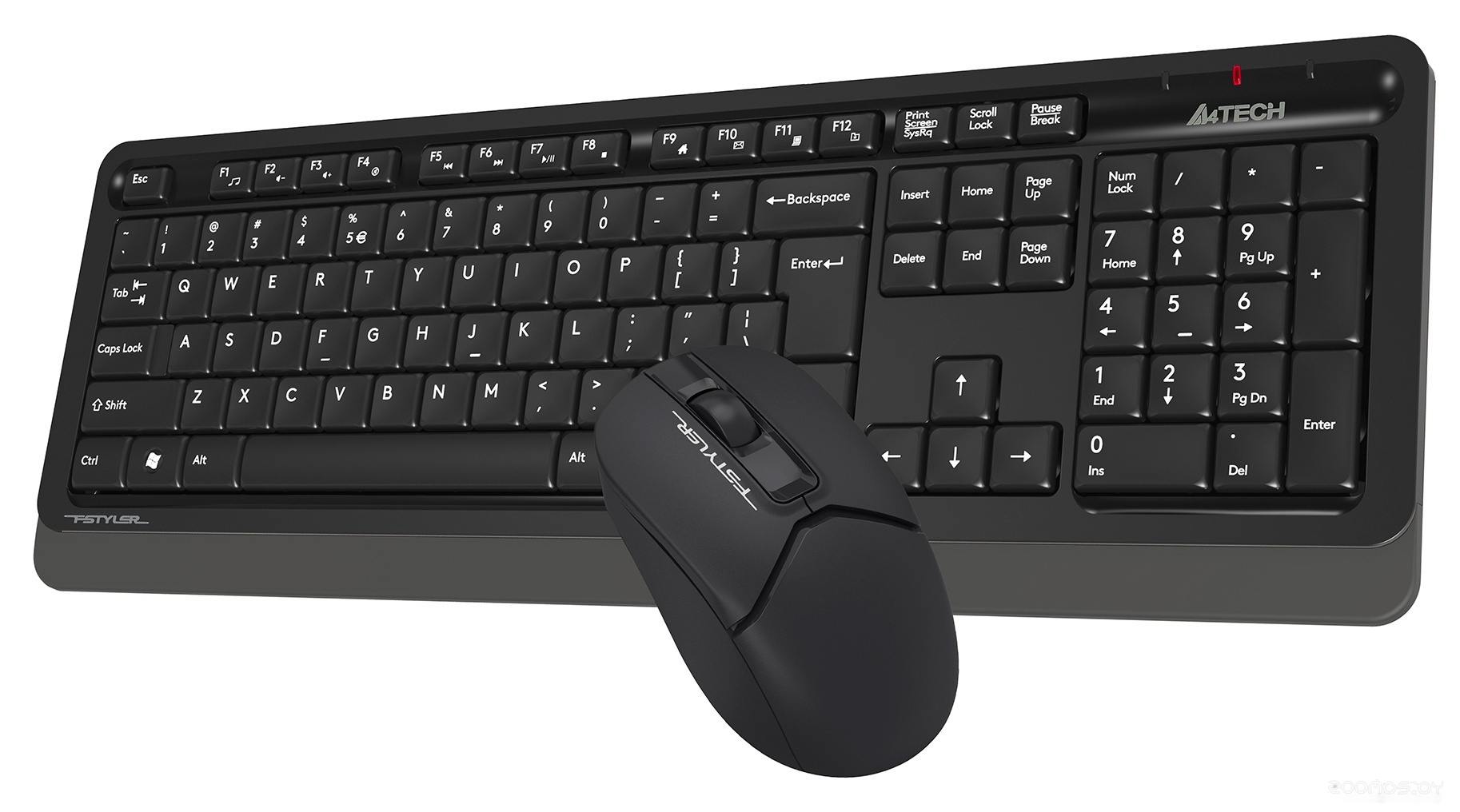Клавиатура + мышь A4Tech Fstyler FG1012 (черный), фото 4