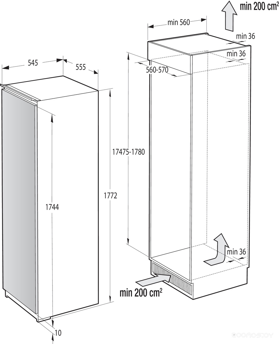 Однокамерный холодильник Gorenje GDR5182A1, фото 2