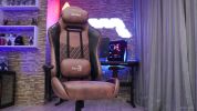 Кресло Aerocool Duke Punch Red (черный/красный)