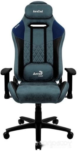 Кресло Aerocool Duke Steel Blue (черный/синий)