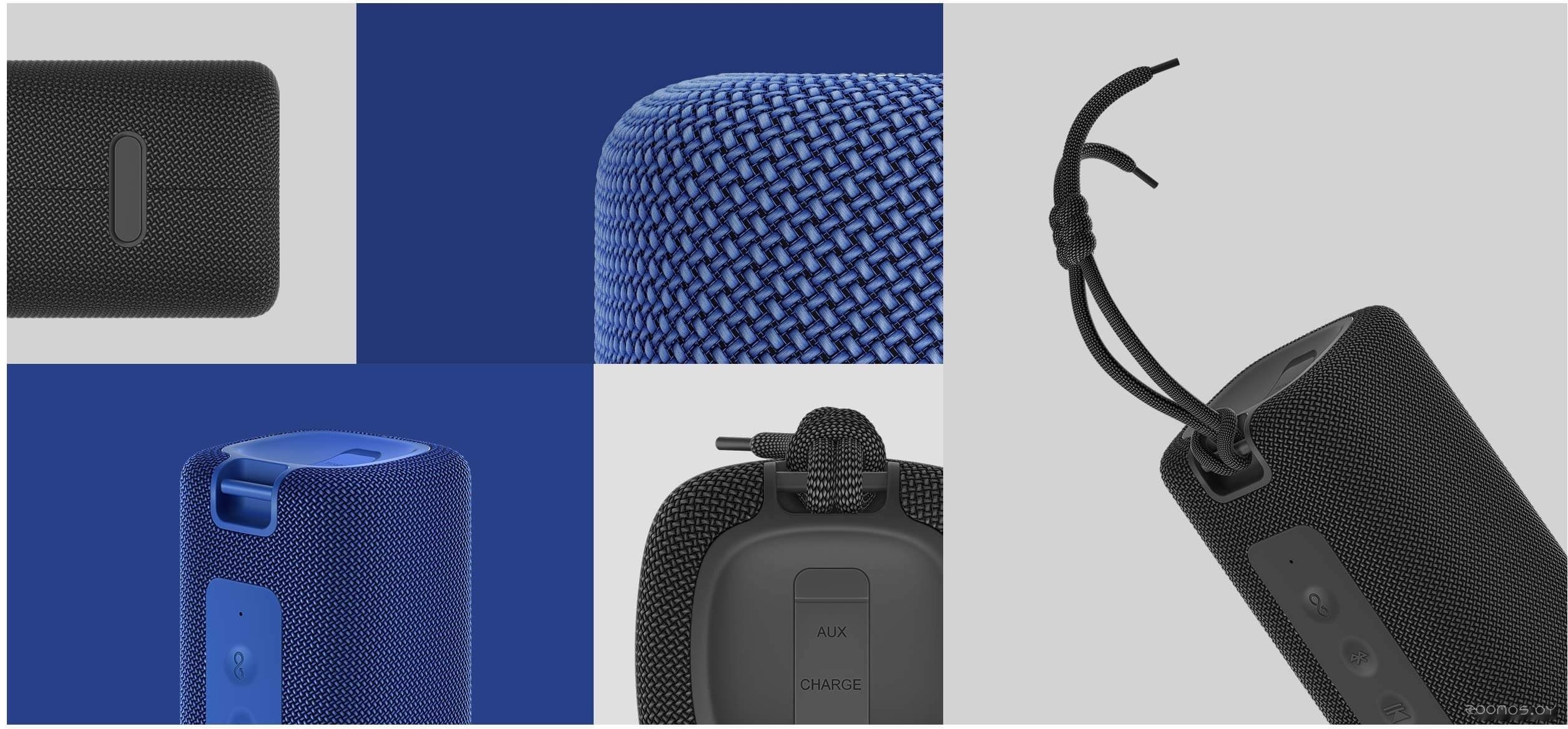 Беспроводная колонка Xiaomi Mi Portable 16W (синий), фото 7