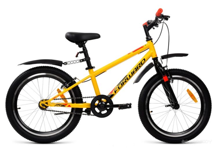 Детский велосипед Forward Unit 20 1.0 2022 (желтый)
