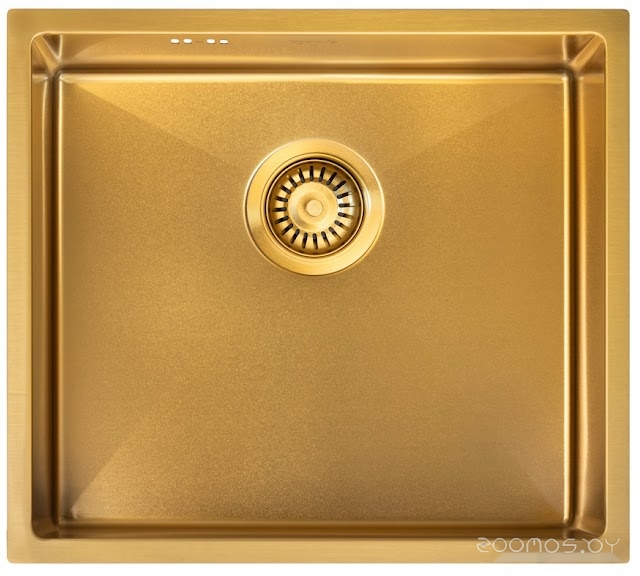 Кухонная мойка Zorg ZRN 4944 Nano PVD Gold, фото 2