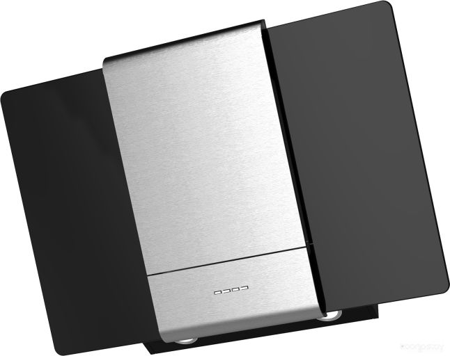 Кухонная вытяжка Krona Talli 900 3P (нержавеющая сталь/черное стекло), фото 1