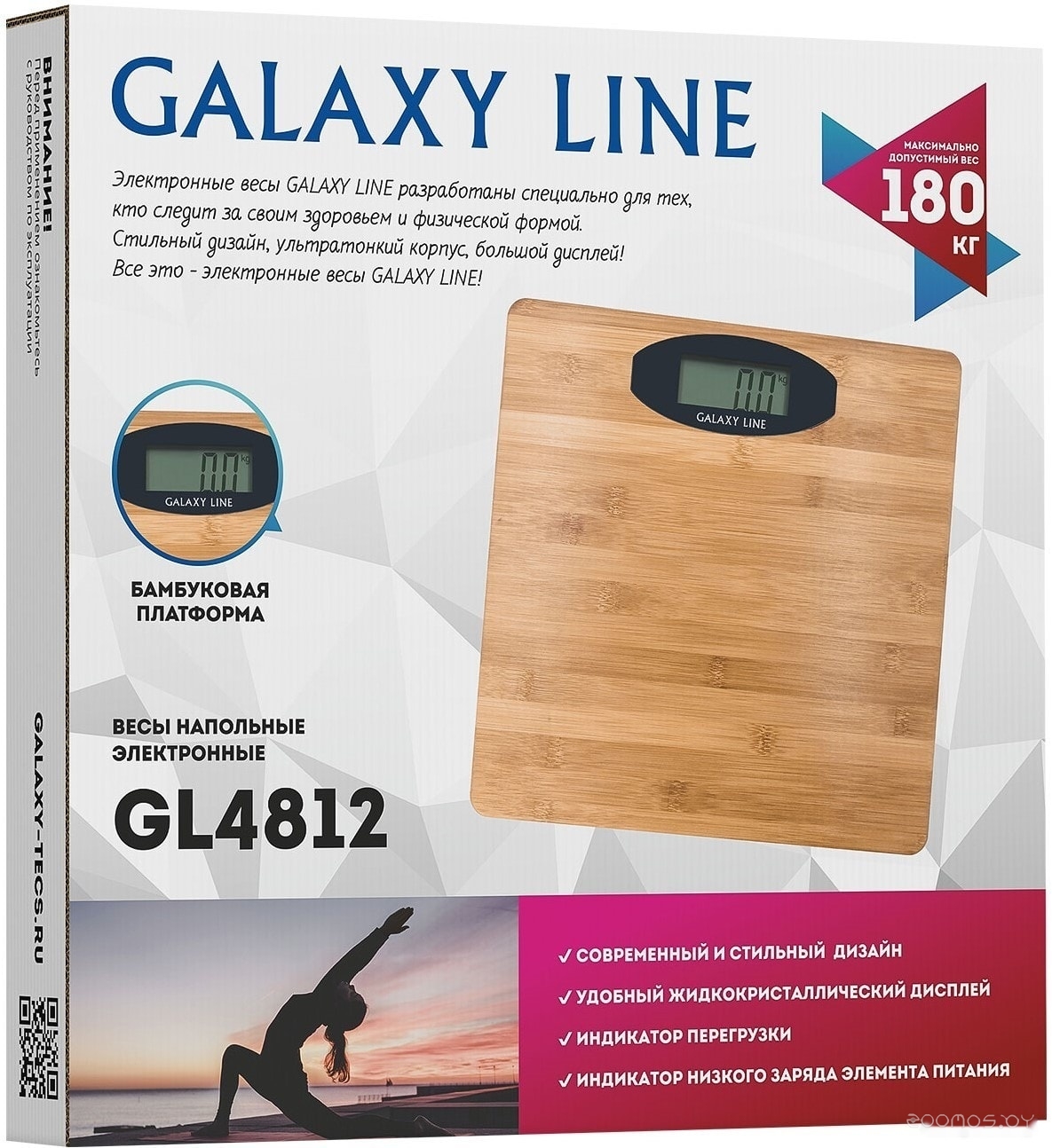 Напольные весы Galaxy Line GL4812, фото 4