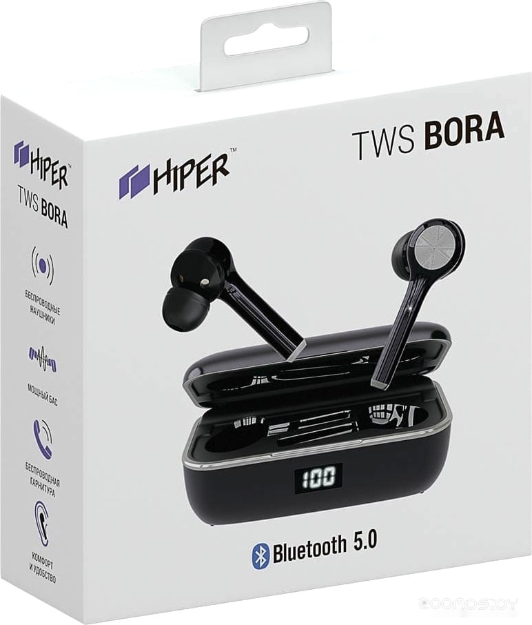 Наушники HIPER TWS Bora, фото 3