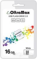 USB Flash OltraMax  50 16GB (белый)