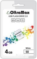 USB Flash OltraMax  50 4GB (белый)