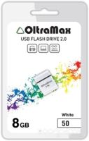 USB Flash OltraMax  50 8GB (белый)