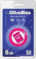 USB Flash OltraMax  50 8GB (розовый)