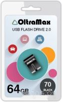 USB Flash OltraMax  70 64GB (черный) [OM-64GB-70-Black]