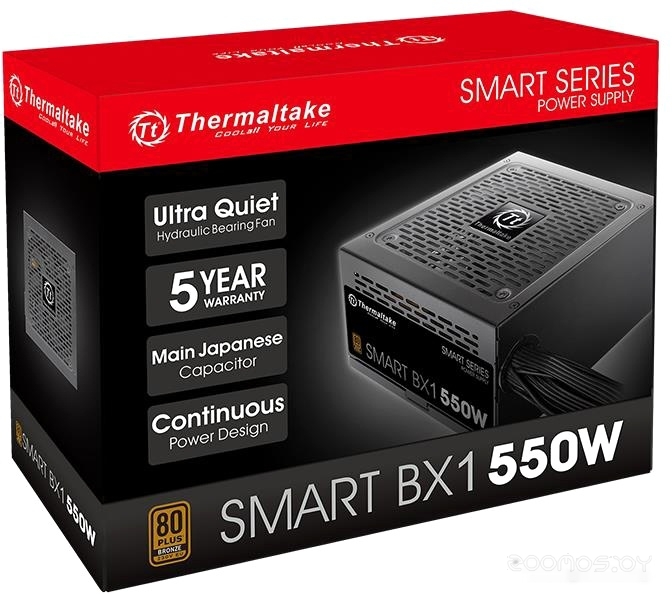 Блок питания Thermaltake Smart BX1 550W SPD-550AH2NKB-2, фото 6