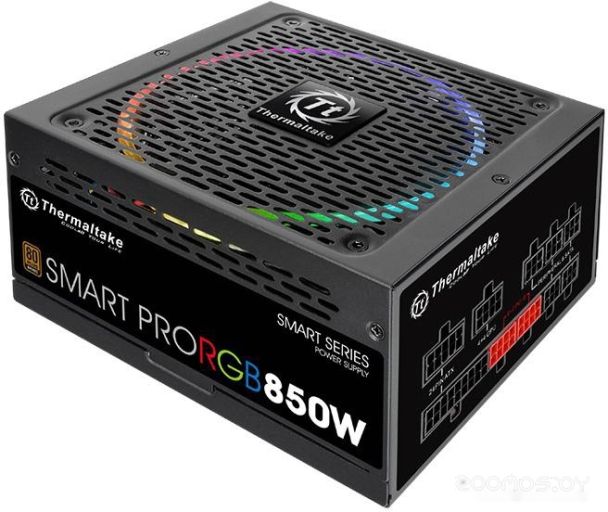 Блок питания Thermaltake Smart Pro RGB 850W Bronze [SPR-0850F-R], фото 1