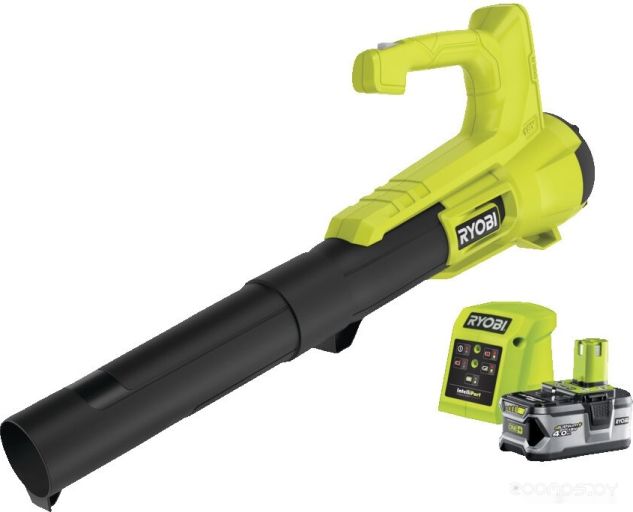 Ручная воздуходувка Ryobi RY18BLA-140 5133005412 (с 1-им АКБ), фото 1