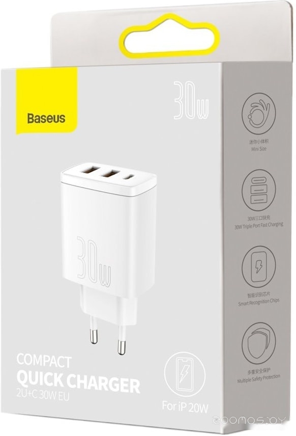 Сетевое зарядное Baseus CCXJ-E02, фото 6