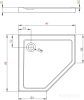 Душевой поддон Radaway Doros PT 90x90 [SDRPT9090-01]