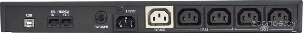 Источник бесперебойного питания Powercom King Pro RM KIN-1000AP-RM-1U, фото 2