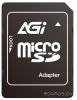 Карта памяти AGI TF138 microSDXC AGI064GU1TF138 64GB (с адаптером)