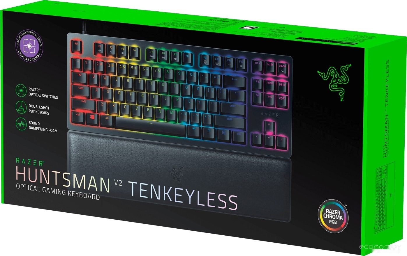 Цены на клавиатуру RAZER Huntsman V2 TKL (Purple Switch), фото 5