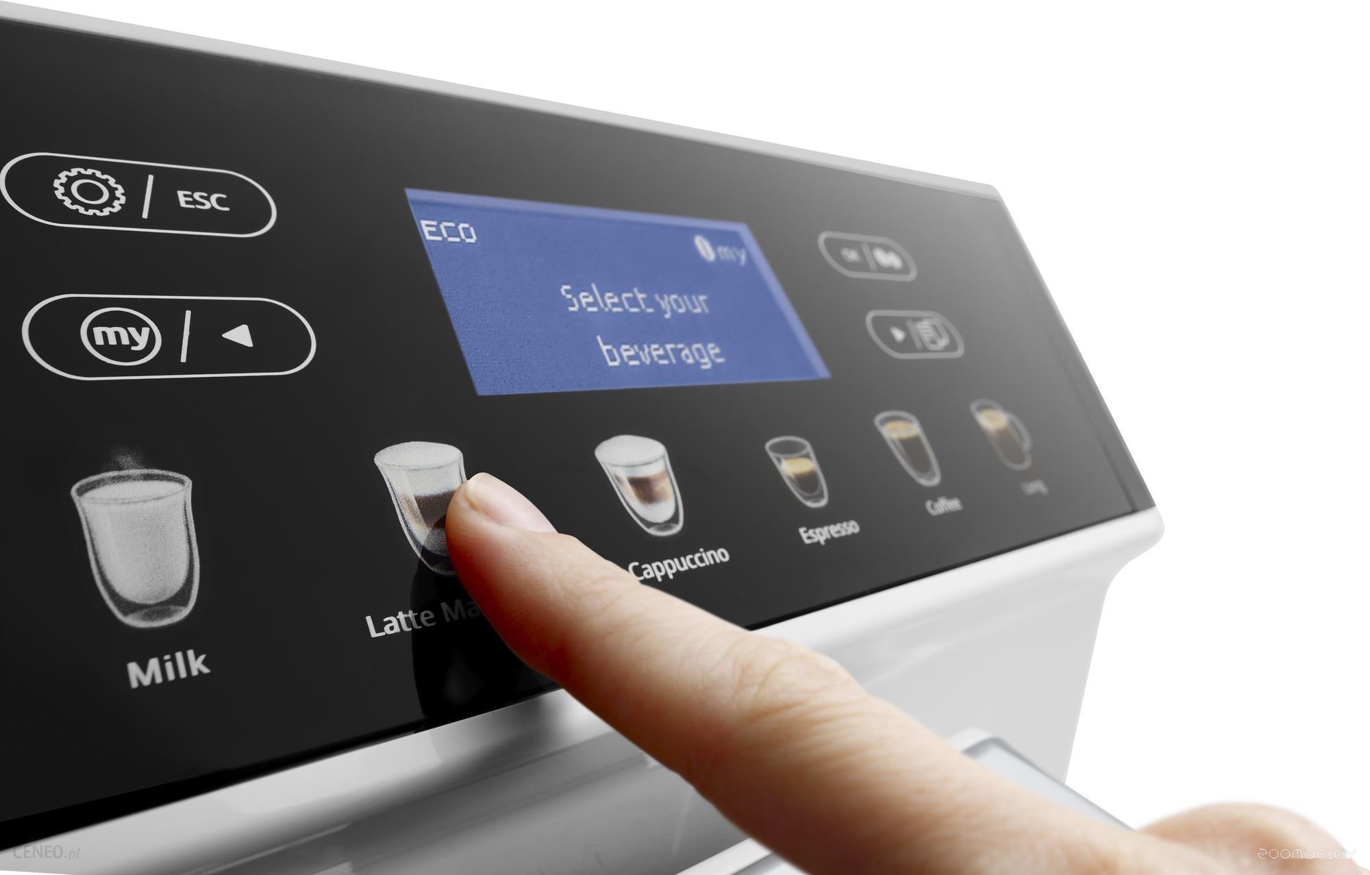 Эспрессо кофемашина Delonghi Eletta Cappuccino Evo ECAM46.860.W, фото 2