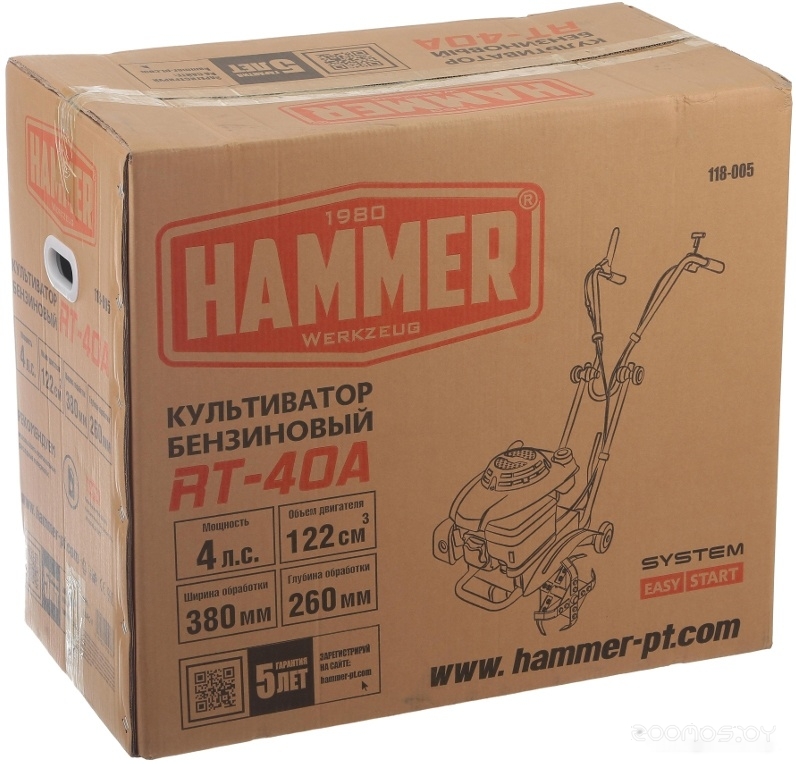Мотокультиватор Hammer Flex RT-40A, фото 11
