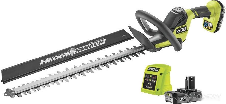 Кусторез Ryobi RY18HT50A-120 (с 1-им АКБ 2 Ah), фото 1