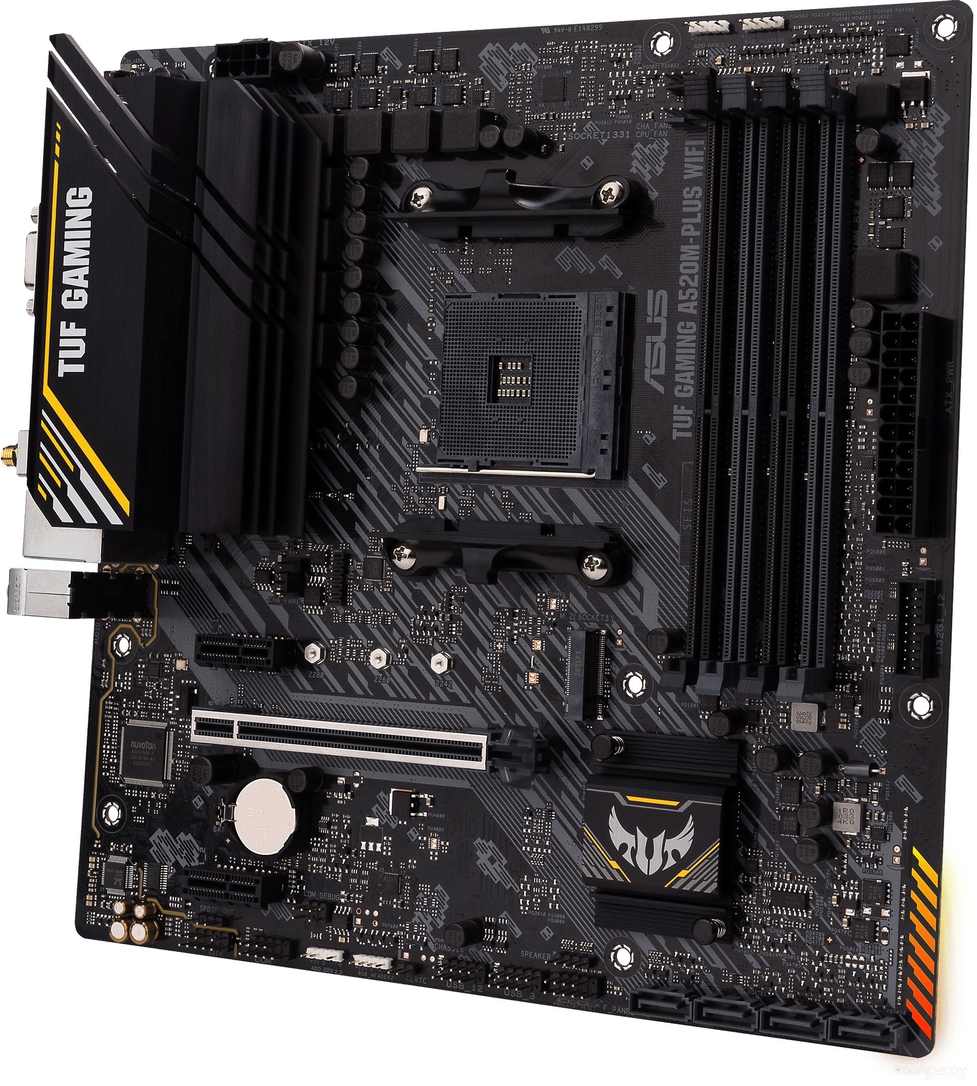 Материнская плата Asus TUF Gaming A520M-Plus WiFi, фото 3
