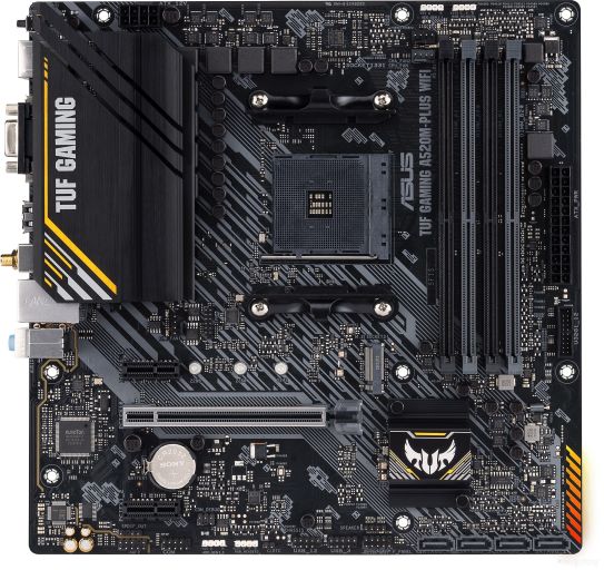 Материнская плата Asus TUF Gaming A520M-Plus WiFi, фото 1