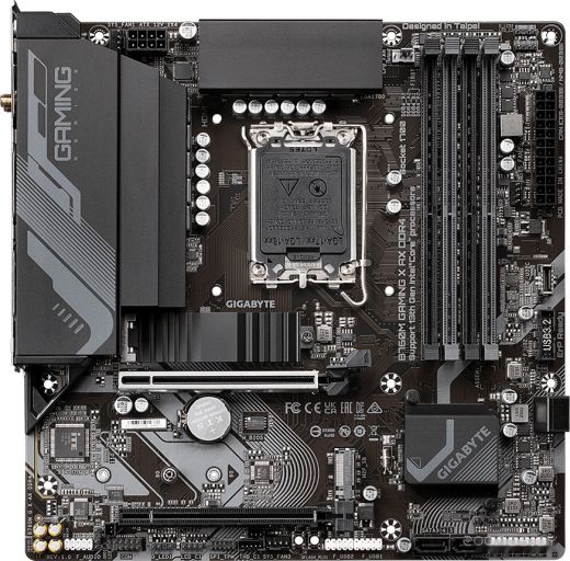 Материнская плата Gigabyte B760M Gaming X AX DDR4 (rev. 1.x), фото 1