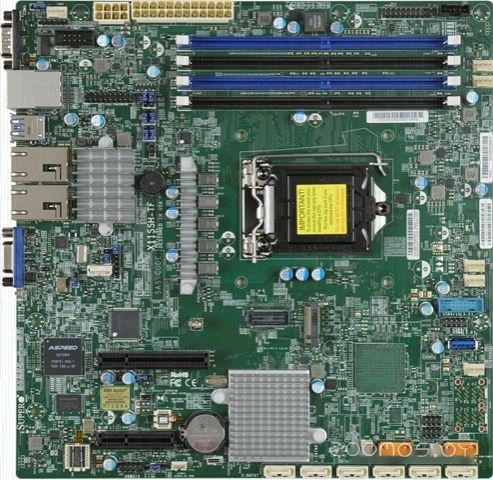 Материнская плата Supermicro MBD-X11SSH-TF, фото 1