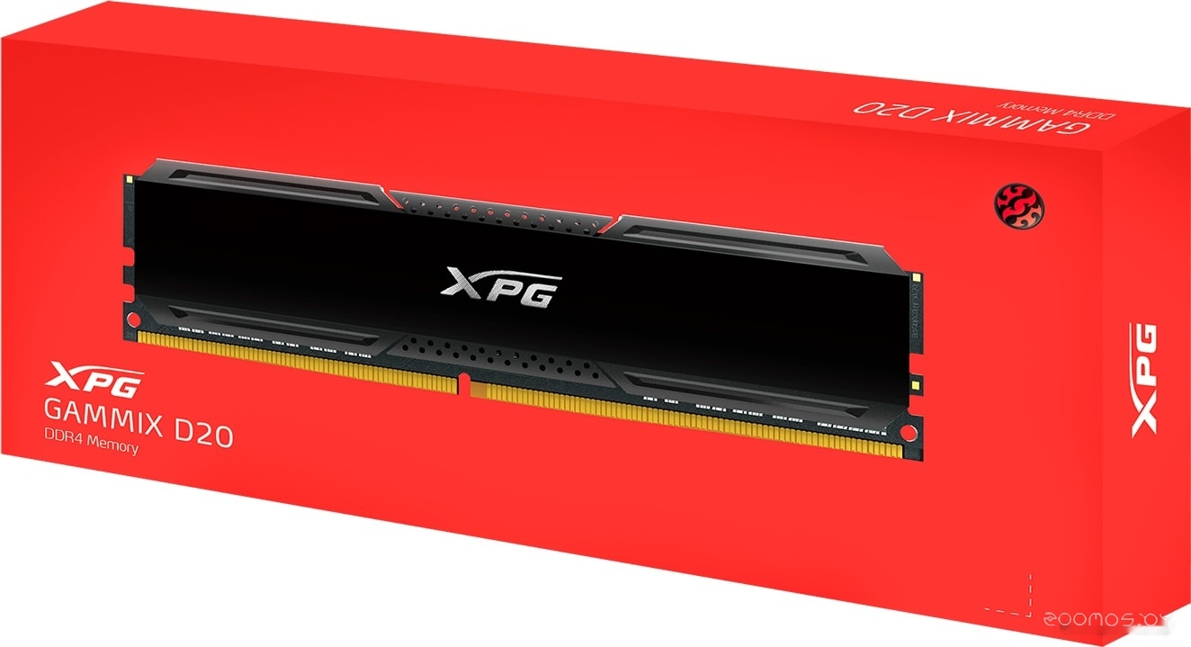 Оперативная память A-Data XPG GAMMIX D20 32GB DDR4 PC4-25600 AX4U320032G16A-CBK20, фото 4