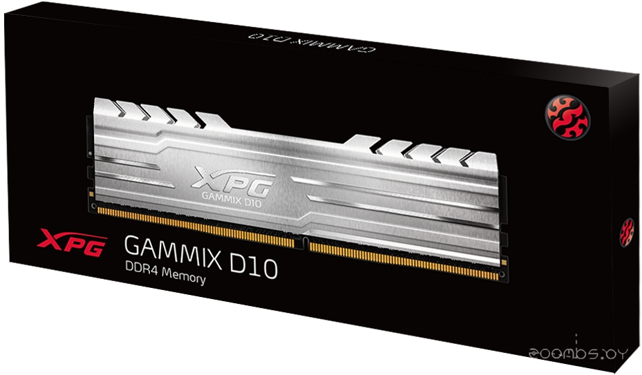 Оперативная память A-Data GAMMIX D10 16GB DDR4 PC4-25600 AX4U320016G16A-SB10, фото 4