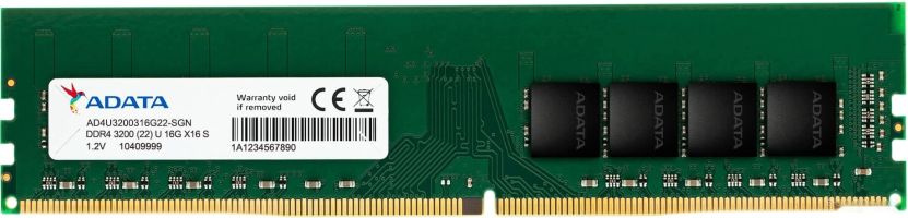 Оперативная память A-Data 16GB DDR4 PC4-25600 AD4U320032G22-SGN