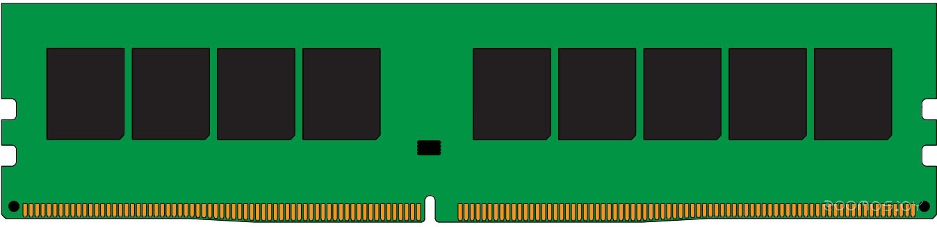 Оперативная память Kingston 16GB DDR4 PC4-21300 KSM26RD8/16HDI, фото 1