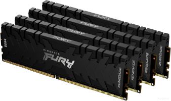 Оперативная память Kingston FURY Renegade 4x32GB DDR4 PC4-25600 KF432C16RBK4/128