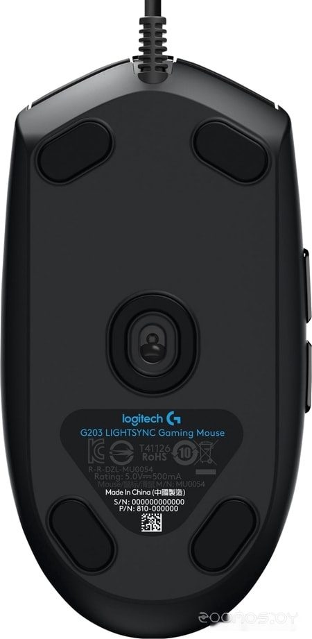 Игровая мышь Logitech G203 Lightsync (черный), фото 5