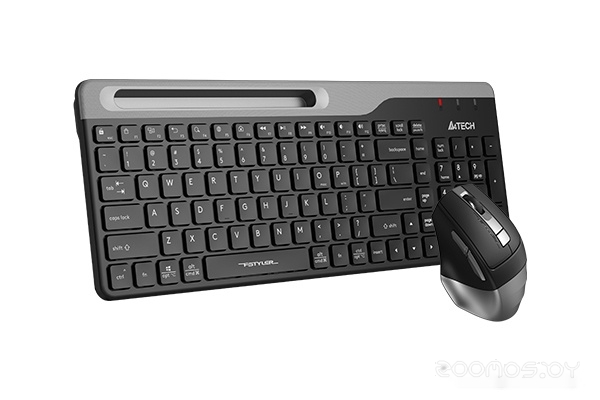 Клавиатура + мышь A4Tech Fstyler FB2535C (темно-серый), фото 2