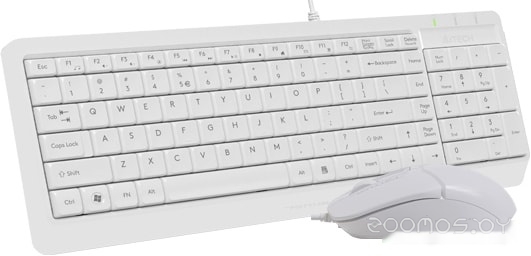 Клавиатура + мышь A4Tech Fstyler F1512 (белый), фото 3