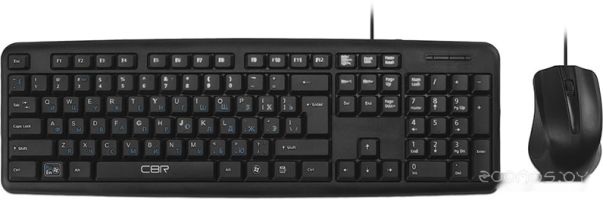 Цены на клавиатуру + мышь CBR KB SET 710